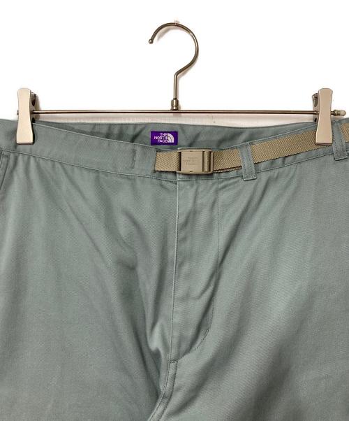 THE NORTHFACE PURPLELABEL（ザ・ノースフェイス パープルレーベル）THE NORTHFACE PURPLELABEL (ザ・ノースフェイス パープルレーベル) Chino Wide Tapered Field Pants グリーン サイズ:32の古着・服飾アイテム