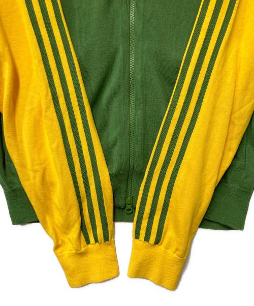 adidas（アディダス）adidas (アディダス) WALES BONNER (ウェールズボナー) トラックジャケット イエロー×グリーン サイズ:XLの古着・服飾アイテム