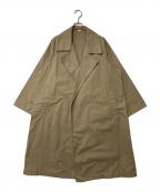 MUSE de Deuxieme Classeミューズ ドゥーズィエム クラス）の古着「HIGH POP TRENCH COAT」｜ベージュ