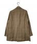 IENA LA BOUCLE (イエナ ラ ブークル) リネンレーヨングレンチェックテーラードジャケット ブラウン サイズ:Free：13000円