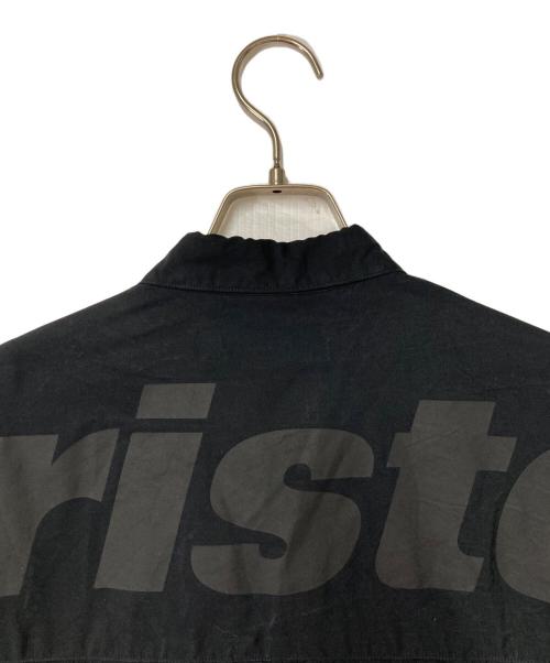 Bristol（ブリストル）Bristol (ブリストル) WILD SIDE YOHJI YAMAMOTO (ワイルドサイド ヨウジ ヤマモト) BIG LOGO BAGGY SHIRT ブラック サイズ:Sの古着・服飾アイテム
