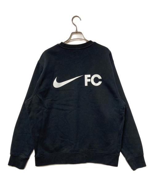 F.C.R.B.（エフシーレアルブリストル）F.C.R.B. (エフシーレアルブリストル) NIKE (ナイキ) クルーネックプリントスウェット ブラック サイズ:XLの古着・服飾アイテム