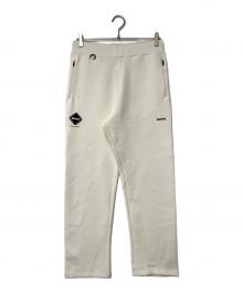 Bristol（ブリストル）の古着「TECH SWEAT TEAM FLAT HEM BAGGY PANTS」｜アイボリー