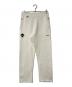 Bristol（ブリストル）の古着「TECH SWEAT TEAM FLAT HEM BAGGY PANTS」｜アイボリー