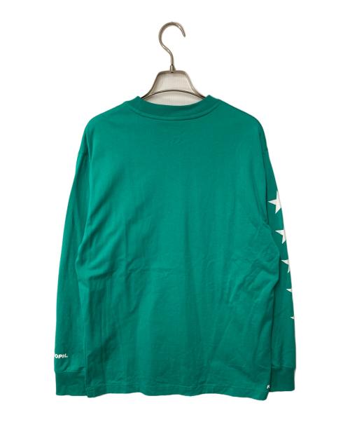 Bristol（ブリストル）Bristol (ブリストル) 5-STAR L/S TEE グリーン サイズ:Mの古着・服飾アイテム