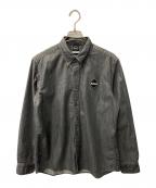 Bristolブリストル）の古着「COOLMAX EMBLEM B.D. SHIRT」｜グレー