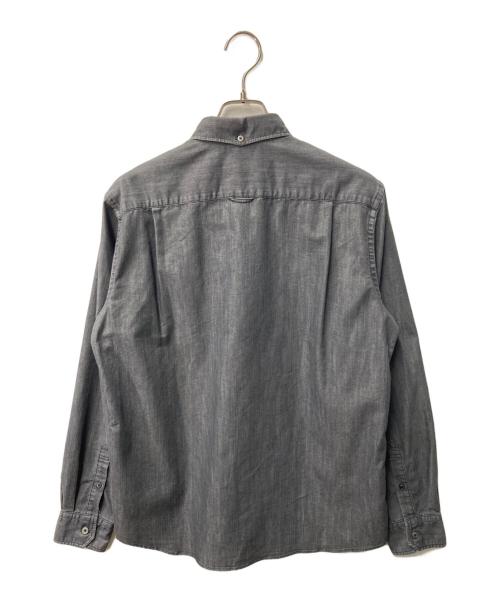 Bristol（ブリストル）Bristol (ブリストル) COOLMAX EMBLEM B.D. SHIRT グレー サイズ:Mの古着・服飾アイテム