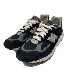 NEW BALANCE（ニューバランス）の古着「990v2 ローカットスニーカー」｜ブラック