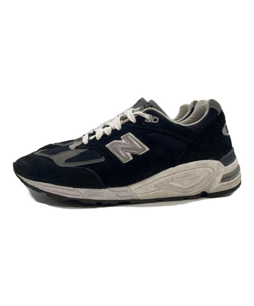NEW BALANCE（ニューバランス）NEW BALANCE (ニューバランス) 990v2 ローカットスニーカー ブラック サイズ:US81/2 /UK8/EU42/CM26.5の古着・服飾アイテム