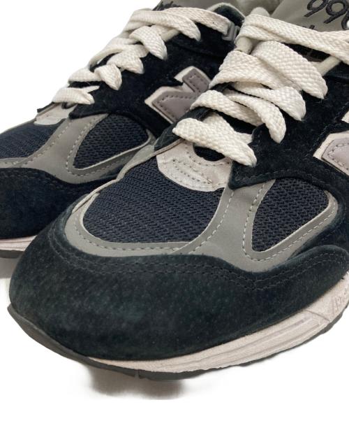 NEW BALANCE（ニューバランス）NEW BALANCE (ニューバランス) 990v2 ローカットスニーカー ブラック サイズ:US81/2 /UK8/EU42/CM26.5の古着・服飾アイテム