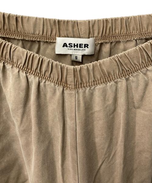 DEUXIEME CLASSE（ドゥーズィエム クラス）Deuxieme Classe (ドゥーズィエム クラス) 【ASHER】FLARE SKIRT ベージュ サイズ:Sの古着・服飾アイテム