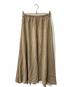 Deuxieme Classe（ドゥーズィエム クラス）の古着「【ASHER】FLARE SKIRT」｜ベージュ