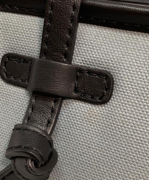 GIANNI CHIARINI（ジャンニ キアリーニ）GIANNI CHIARINI (ジャンニ キアリーニ) ミスマルチェッラ ショルダーバッグ ブルー×ブラックの古着・服飾アイテム