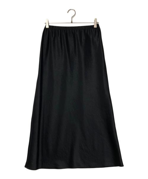 EVERYDAY I LIKE.（エヴリデイ アイ ライク）EVERYDAY I LIKE. (エヴリデイ アイ ライク) Minimal Satin スカート ブラック サイズ:Freeの古着・服飾アイテム