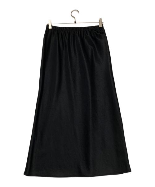EVERYDAY I LIKE.（エヴリデイ アイ ライク）EVERYDAY I LIKE. (エヴリデイ アイ ライク) Minimal Satin スカート ブラック サイズ:Freeの古着・服飾アイテム