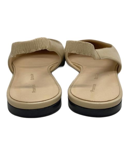 PROENZA SCHOULER（プロエンザ スクーラー）PROENZA SCHOULER (プロエンザ スクーラー) ポインテッドトゥ ミュール アイボリー サイズ:23の古着・服飾アイテム