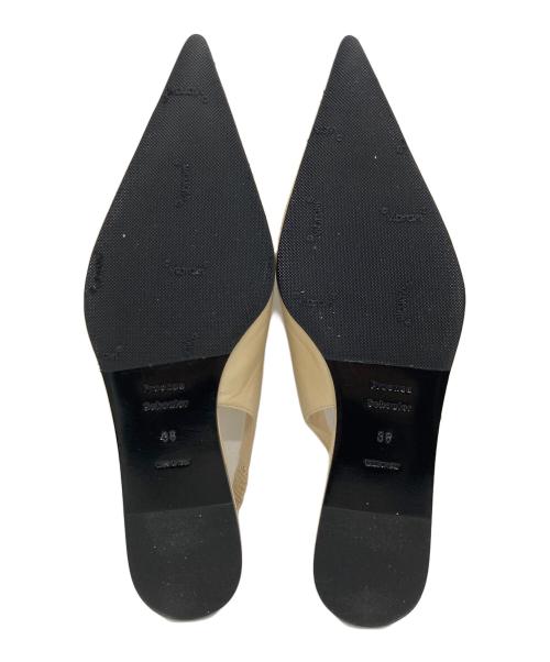 PROENZA SCHOULER（プロエンザ スクーラー）PROENZA SCHOULER (プロエンザ スクーラー) ポインテッドトゥ ミュール アイボリー サイズ:23の古着・服飾アイテム