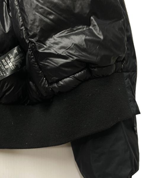 NANGA（ナンガ）NANGA (ナンガ) X-girl (エックスガール) Puffer Jacket ブラック サイズ:Ｍの古着・服飾アイテム