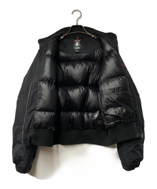 NANGA（ナンガ）NANGA (ナンガ) X-girl (エックスガール) Puffer Jacket ブラック サイズ:Ｍの古着・服飾アイテム