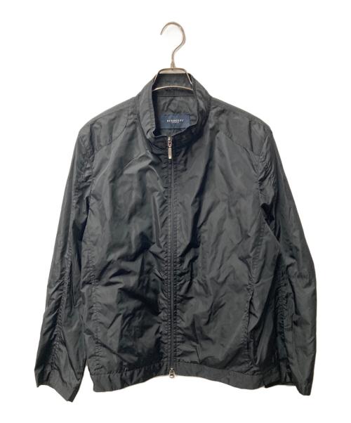BURBERRY LONDON（バーバリーロンドン）BURBERRY LONDON (バーバリーロンドン) ジップアップジャケット ブラック サイズ:LLの古着・服飾アイテム