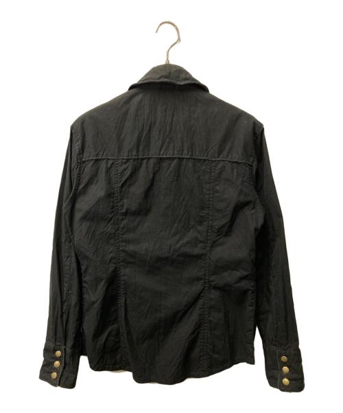 BURBERRY BLACK LABEL（バーバリーブラックレーベル）BURBERRY BLACK LABEL (バーバリーブラックレーベル) 裏ノバチェック ジップアップジャケット ブラック サイズ:Lの古着・服飾アイテム