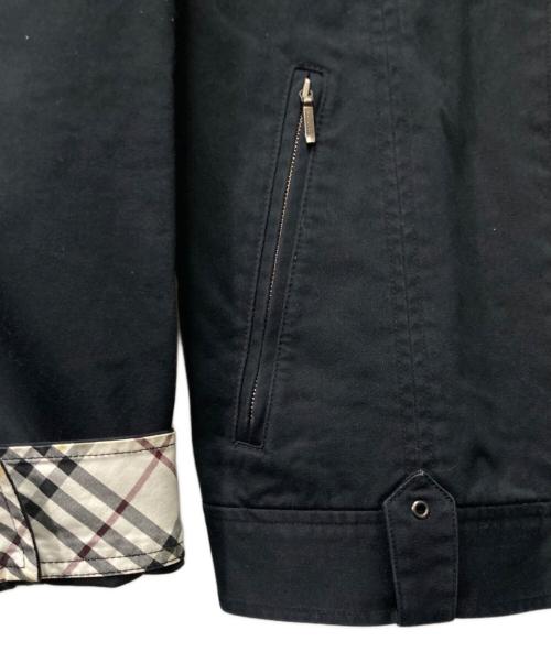 BURBERRY BLACK LABEL（バーバリーブラックレーベル）BURBERRY BLACK LABEL (バーバリーブラックレーベル) ジップアップジャケット ブラック サイズ:Ｍの古着・服飾アイテム