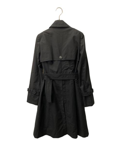 BURBERRY BLUE LABEL（バーバリー ブルー レーベル）BURBERRY BLUE LABEL (バーバリー ブルー レーベル) ライナー付トレンチコート ブラック サイズ:38の古着・服飾アイテム