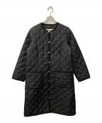 Traditional Weatherwearトラディショナルウェザーウェア）の古着「キルティングコート」｜ブラック