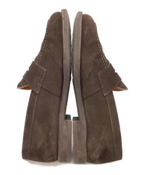 berwick（バーウィック）berwick (バーウィック) 5260SBVIDB スウェードローファー ブラウン サイズ:7 1/2の古着・服飾アイテム