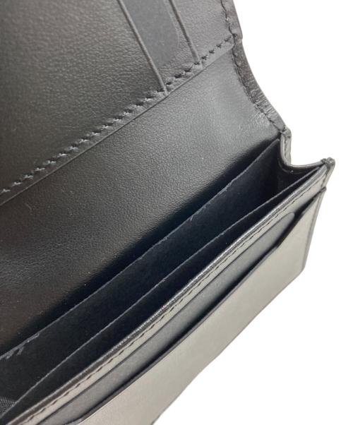 MONTBLANC（モンブラン）MONTBLANC (モンブラン) 型押しカードケース ブラックの古着・服飾アイテム