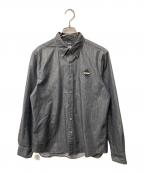 Bristolブリストル）の古着「COOLMAX EMBLEM B.D SHIRT」｜グレー
