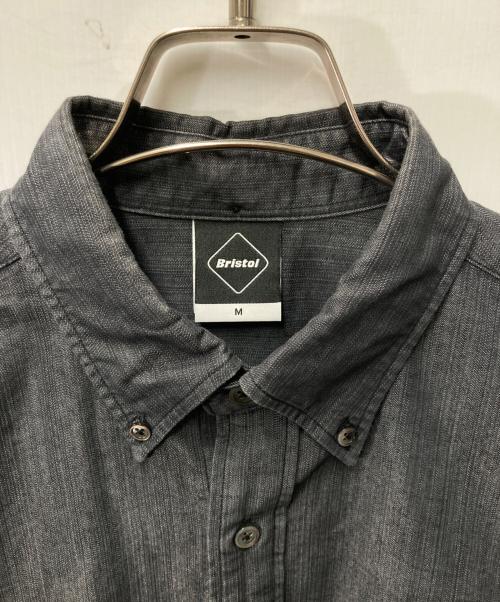 Bristol（ブリストル）Bristol (ブリストル) COOLMAX EMBLEM B.D SHIRT グレー サイズ:Ｍの古着・服飾アイテム