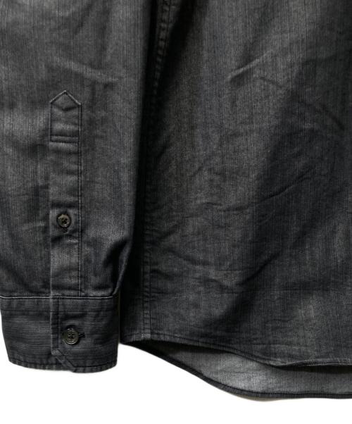 Bristol（ブリストル）Bristol (ブリストル) COOLMAX EMBLEM B.D SHIRT グレー サイズ:Ｍの古着・服飾アイテム