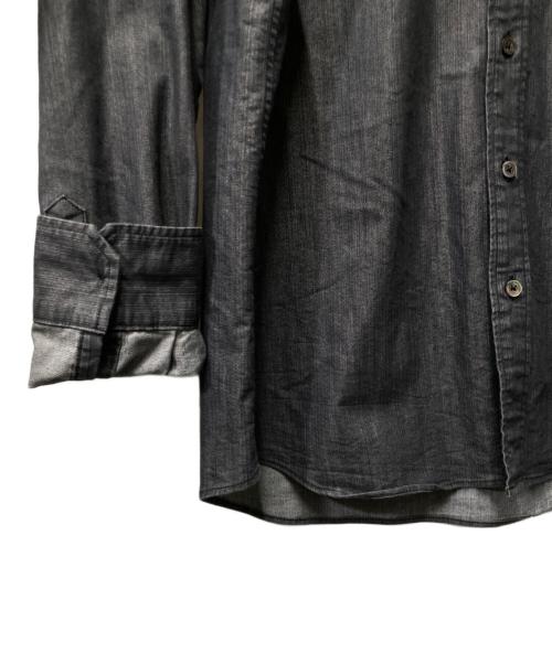 Bristol（ブリストル）Bristol (ブリストル) COOLMAX EMBLEM B.D SHIRT グレー サイズ:Ｍの古着・服飾アイテム