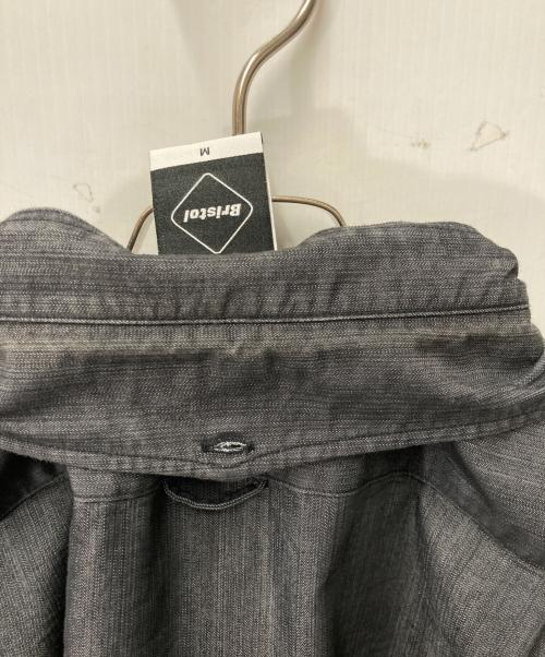 Bristol（ブリストル）Bristol (ブリストル) COOLMAX EMBLEM B.D SHIRT グレー サイズ:Ｍの古着・服飾アイテム