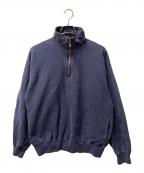 L.L.Bean×RUSSELL ATHLETICエルエルビーン×ラッセルアスレチック）の古着「ハーフジップスウェット」｜ネイビー