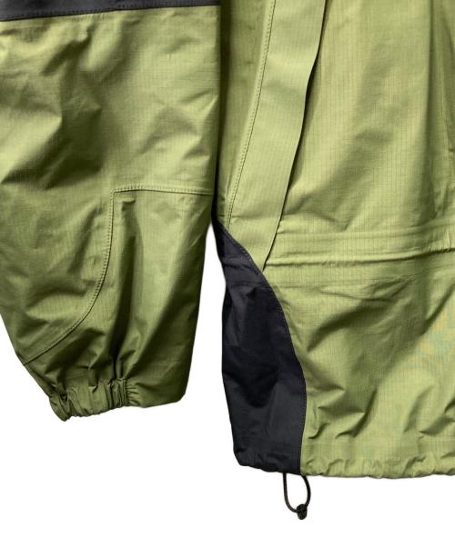 L.L.Bean（エルエルビーン）L.L.Bean (エルエルビーン) ナイロンジャケット ブラック×グリーン サイズ:Lの古着・服飾アイテム