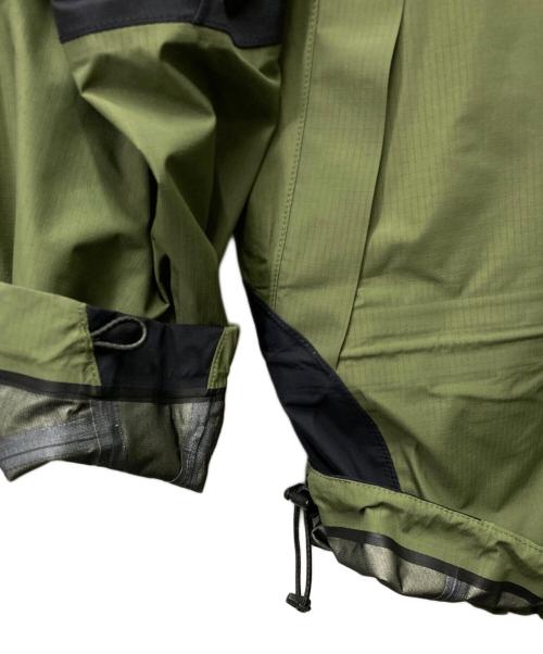 L.L.Bean（エルエルビーン）L.L.Bean (エルエルビーン) ナイロンジャケット ブラック×グリーン サイズ:Lの古着・服飾アイテム