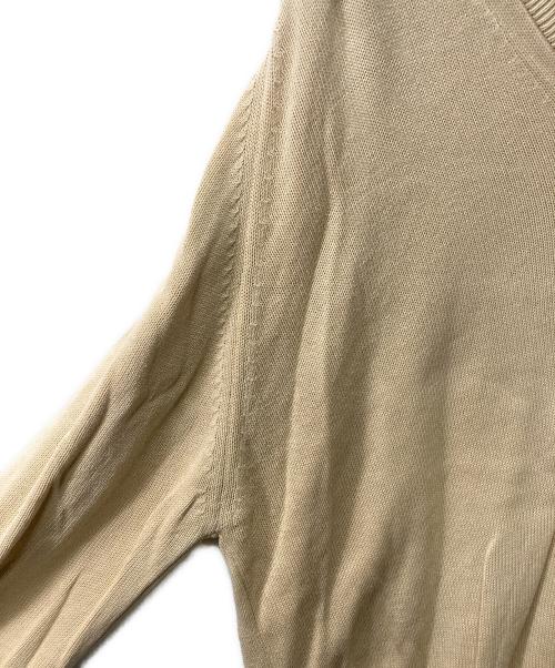 L.L.Bean（エルエルビーン）L.L.Bean (エルエルビーン) Vネックニット ベージュ サイズ:Lの古着・服飾アイテム