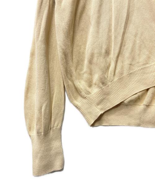 L.L.Bean（エルエルビーン）L.L.Bean (エルエルビーン) Vネックニット ベージュ サイズ:Lの古着・服飾アイテム