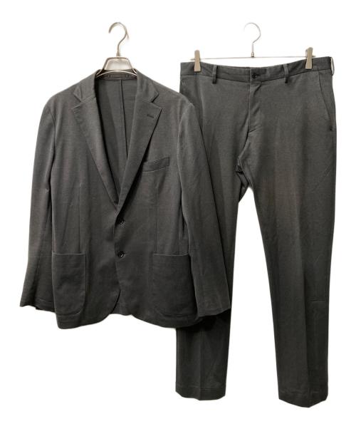 MACKINTOSH LONDON（マッキントッシュ ロンドン）MACKINTOSH LONDON (マッキントッシュ ロンドン) ミニハウンドトゥースジャージーセットアップジャケット グレー サイズ:40の古着・服飾アイテム