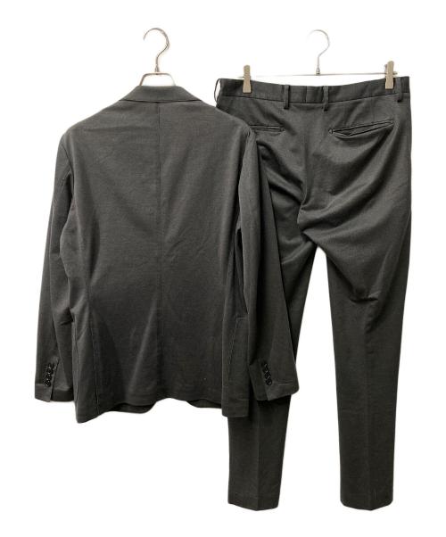 MACKINTOSH LONDON（マッキントッシュ ロンドン）MACKINTOSH LONDON (マッキントッシュ ロンドン) ミニハウンドトゥースジャージーセットアップジャケット グレー サイズ:40の古着・服飾アイテム