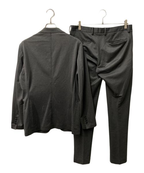 MACKINTOSH LONDON（マッキントッシュ ロンドン）MACKINTOSH LONDON (マッキントッシュ ロンドン) ミニハウンドトゥースジャージーセットアップジャケット グレー サイズ:40の古着・服飾アイテム