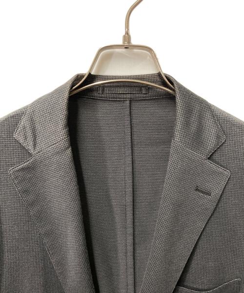 MACKINTOSH LONDON（マッキントッシュ ロンドン）MACKINTOSH LONDON (マッキントッシュ ロンドン) ミニハウンドトゥースジャージーセットアップジャケット グレー サイズ:40の古着・服飾アイテム