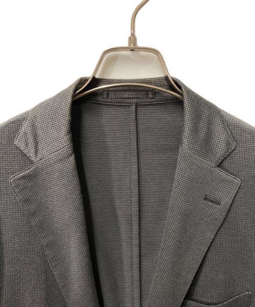 MACKINTOSH LONDON（マッキントッシュ ロンドン）MACKINTOSH LONDON (マッキントッシュ ロンドン) ミニハウンドトゥースジャージーセットアップジャケット グレー サイズ:40の古着・服飾アイテム