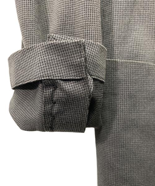 MACKINTOSH LONDON（マッキントッシュ ロンドン）MACKINTOSH LONDON (マッキントッシュ ロンドン) ミニハウンドトゥースジャージーセットアップジャケット グレー サイズ:40の古着・服飾アイテム