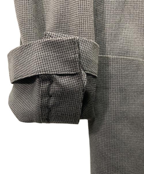 MACKINTOSH LONDON（マッキントッシュ ロンドン）MACKINTOSH LONDON (マッキントッシュ ロンドン) ミニハウンドトゥースジャージーセットアップジャケット グレー サイズ:40の古着・服飾アイテム