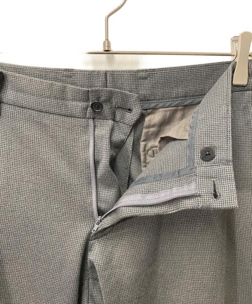 MACKINTOSH LONDON（マッキントッシュ ロンドン）MACKINTOSH LONDON (マッキントッシュ ロンドン) ミニハウンドトゥースジャージーセットアップジャケット グレー サイズ:40の古着・服飾アイテム