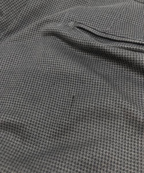 MACKINTOSH LONDON（マッキントッシュ ロンドン）MACKINTOSH LONDON (マッキントッシュ ロンドン) ミニハウンドトゥースジャージーセットアップジャケット グレー サイズ:40の古着・服飾アイテム