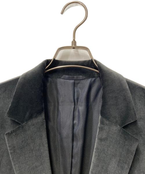 HUGO BOSS（ヒューゴ ボス）HUGO BOSS (ヒューゴ ボス) ベロアジャケット ネイビー サイズ:48の古着・服飾アイテム